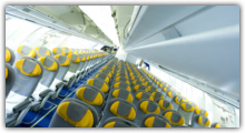 Flugzeugkabine